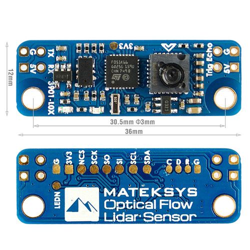 (image for) MATEKSYS Matek OPTICAL FLOW & LIDAR SENSOR 3901-L0X for RC FPV - Click Image to Close